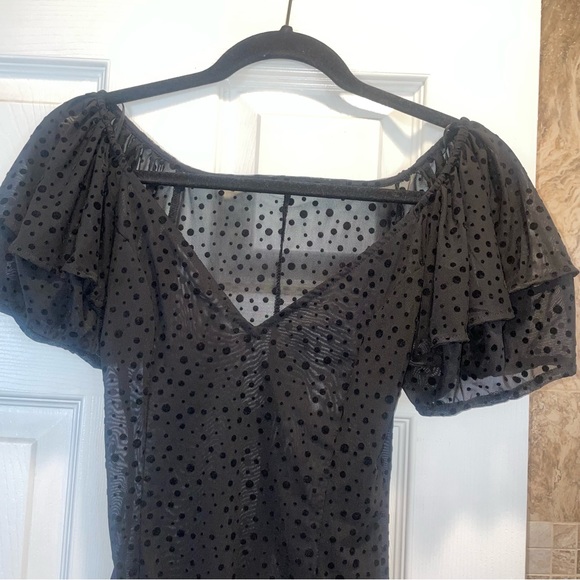 Zara Sheer Bodysuit - Picture 2 of 5